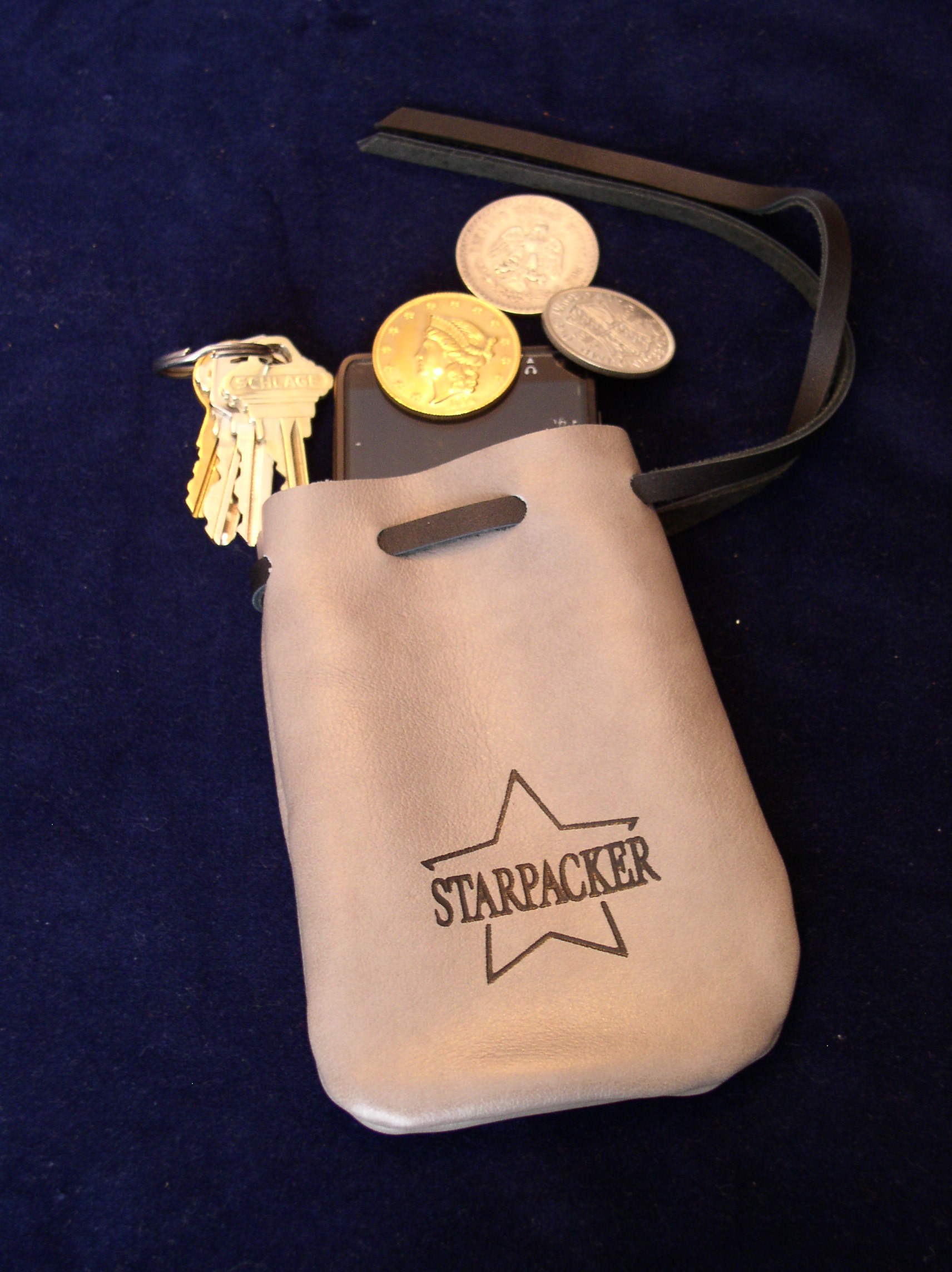 StarPacker Badges Grey Pouch[New For 2014!]