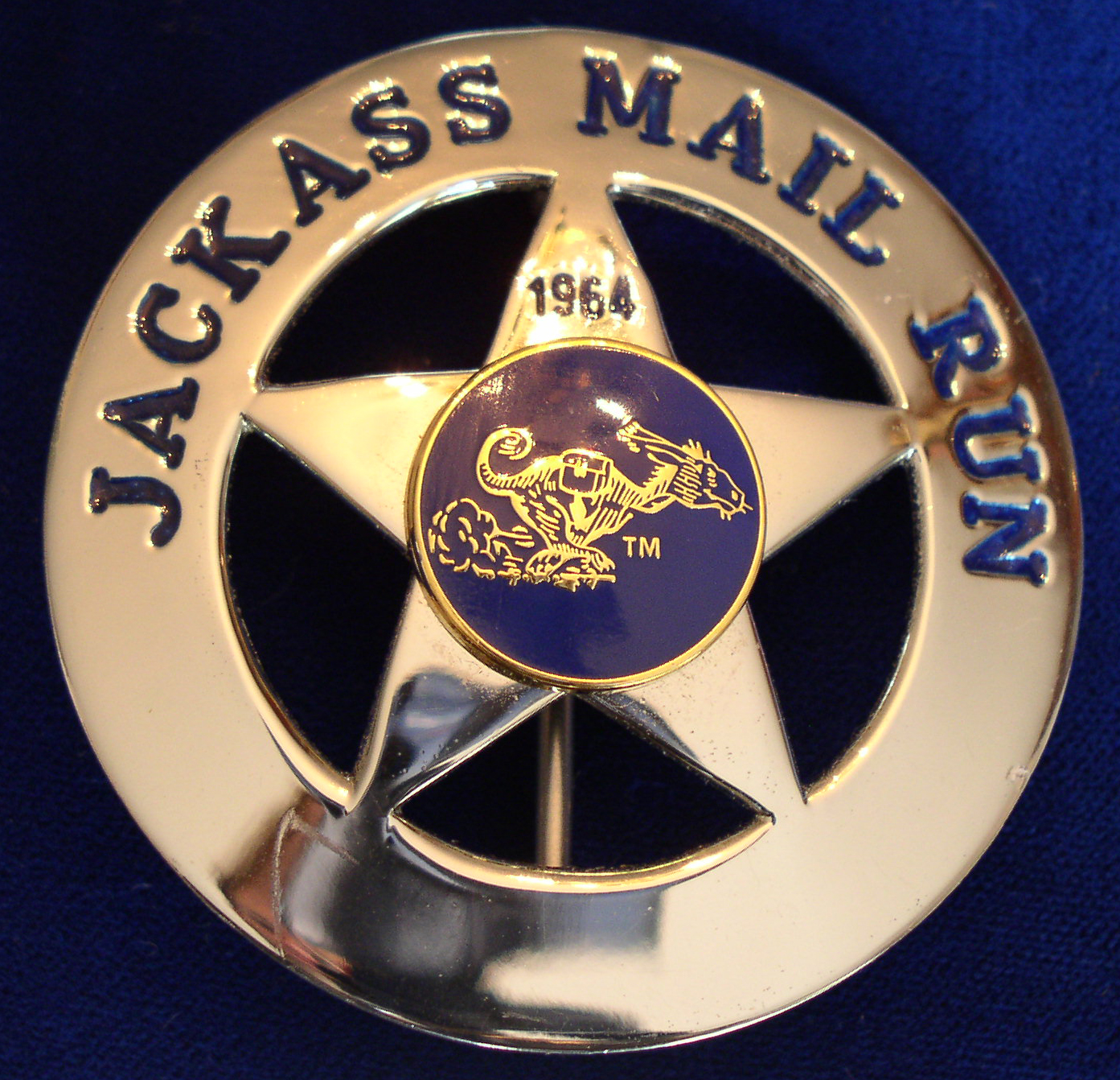 Jackass Mail Run Club Badge