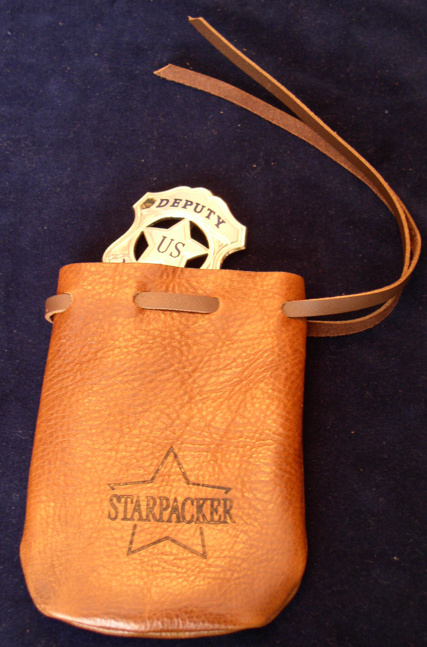 StarPacker Badges Brown Pouch[New For 2014!]