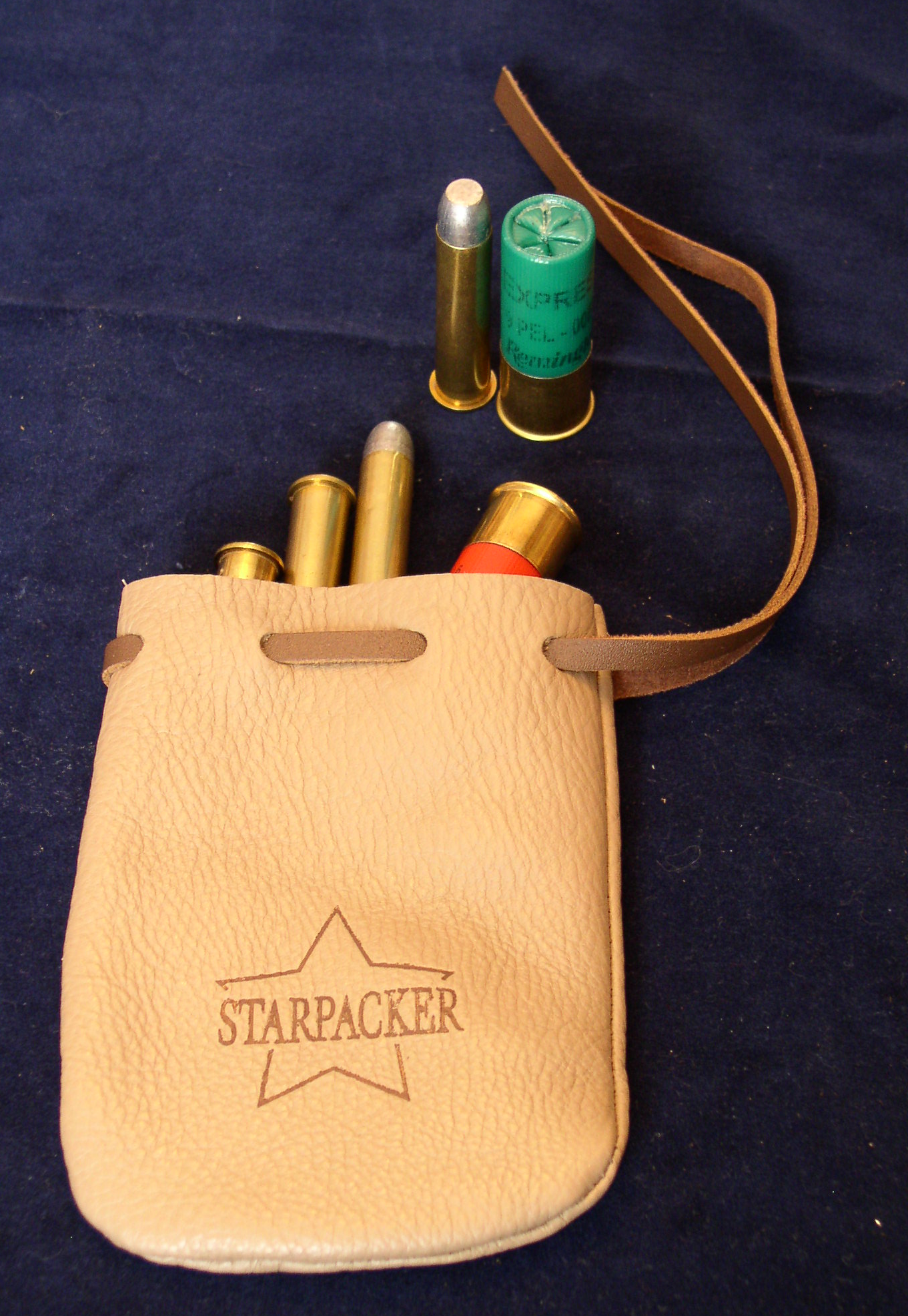 StarPacker Badges Tan Pouch[New For 2014!]